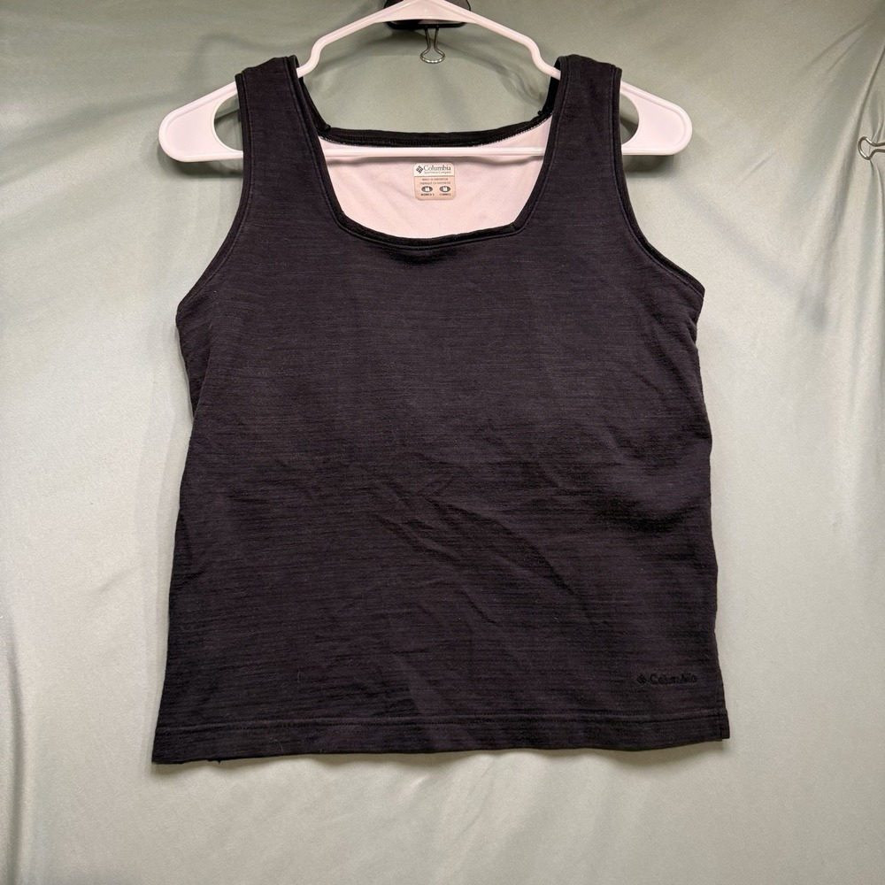 Columbia Women's Black Tank Top Activewear Hiking Tennis Size Medium
